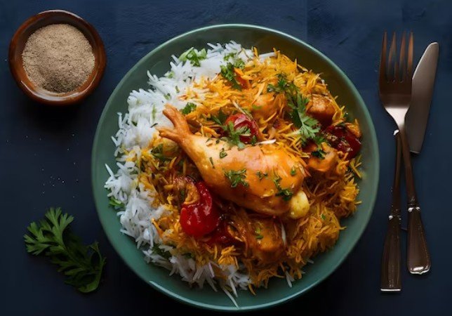 Best Chicken Biryani Dish in Vikas Marg